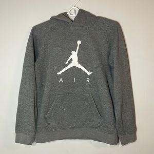 Air Jordan Grey Hoodie Size L